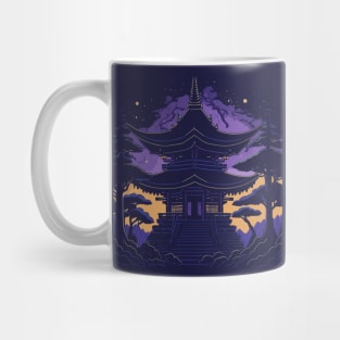 japanese temple Mug